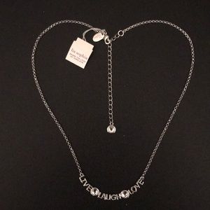 Lia Sophia Live, Laugh, Love necklace